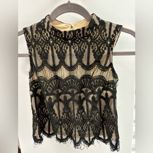 Lacy Crop Top